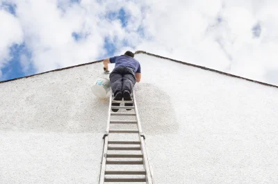 Peinture extérieure à Saint-Agrève — façades et ravalement